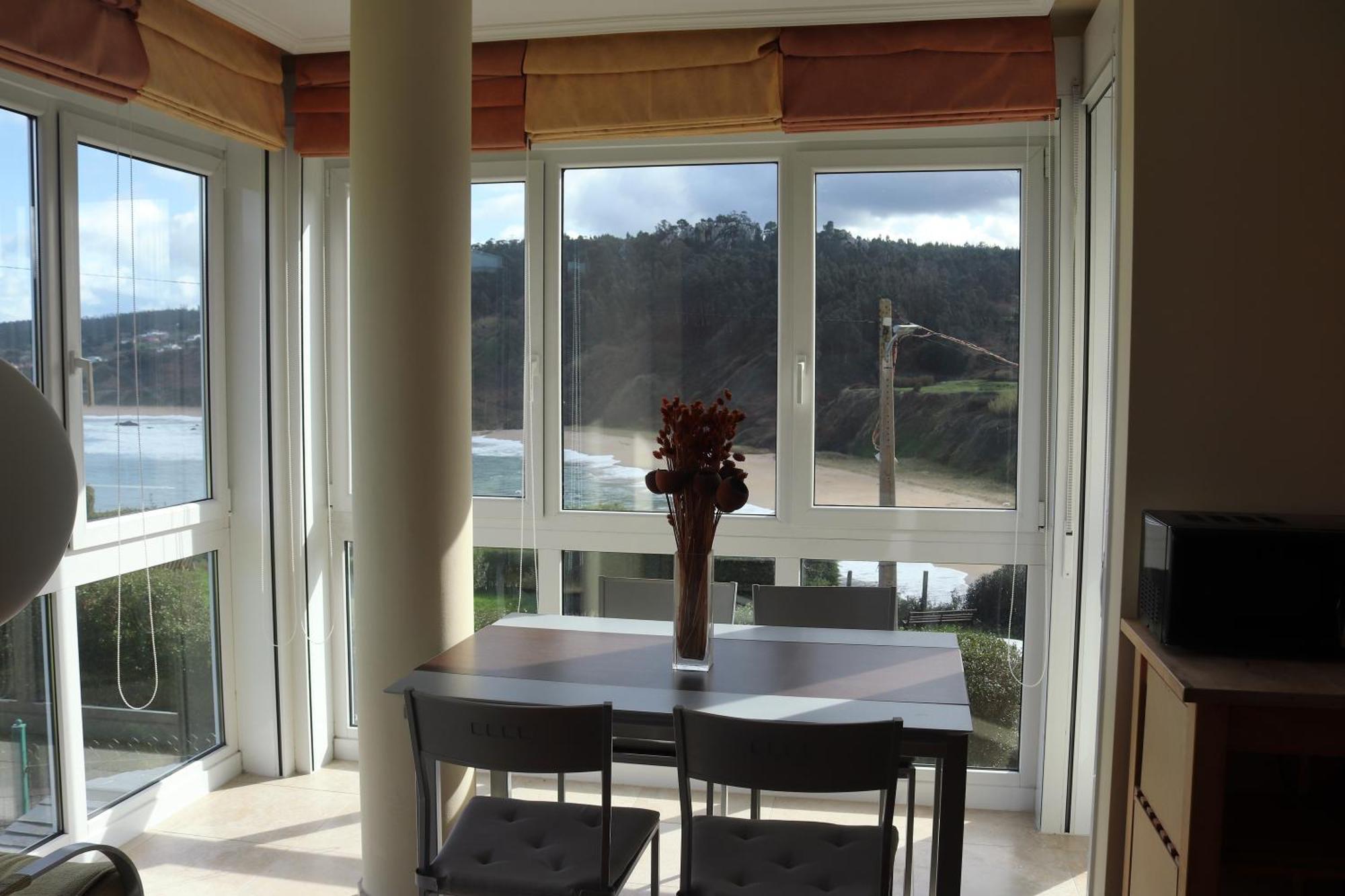 Ferienwohnung Vistas Al Mar O O Porto de Espasante Exterior foto